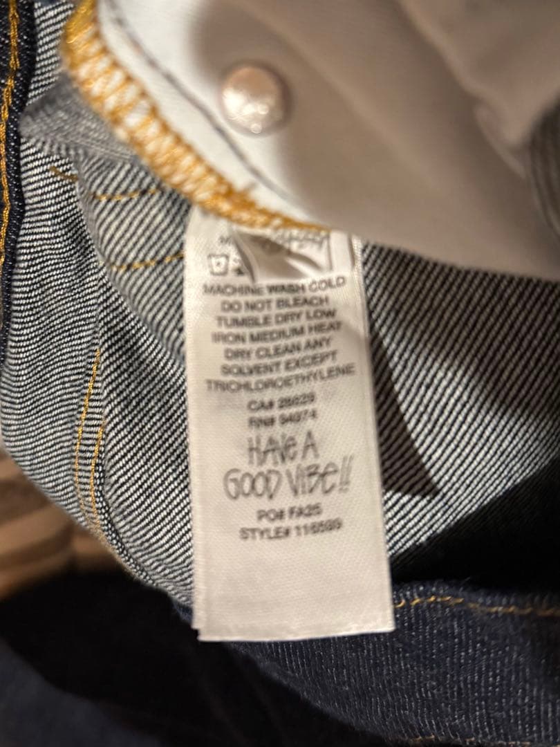 パンツ STUSSY BIG OL JEAN DENIM RINSED INDIGO