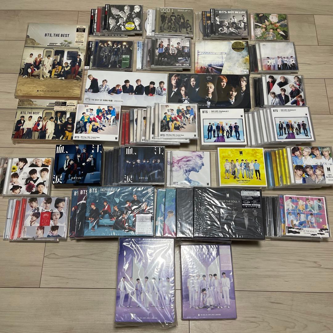 BTS　CD　シングル　アルバム　セット