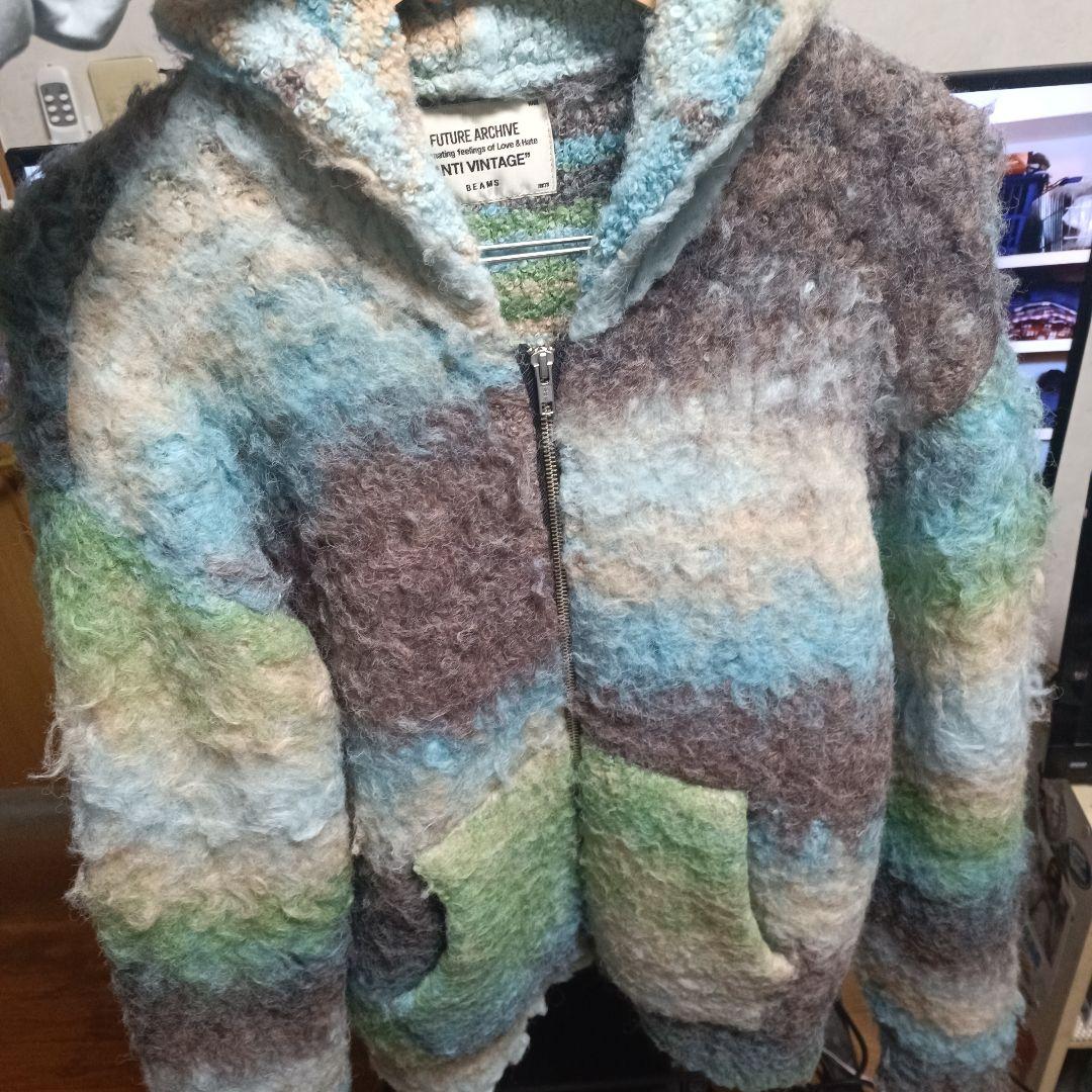 ジャケット・アウター Future Archive SHAGGY ZIP PARKA