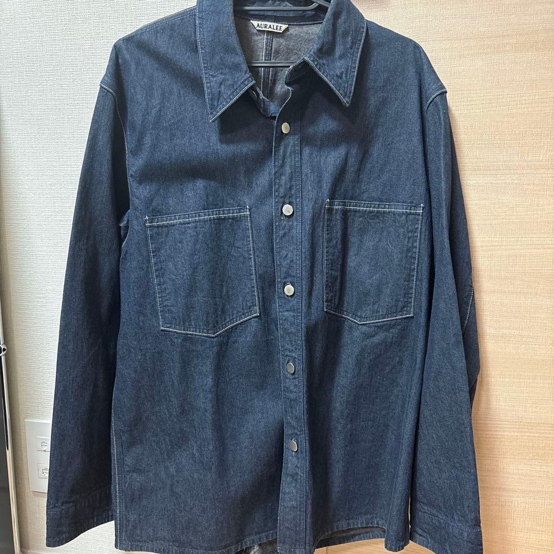 AURALEE デニムシャツ