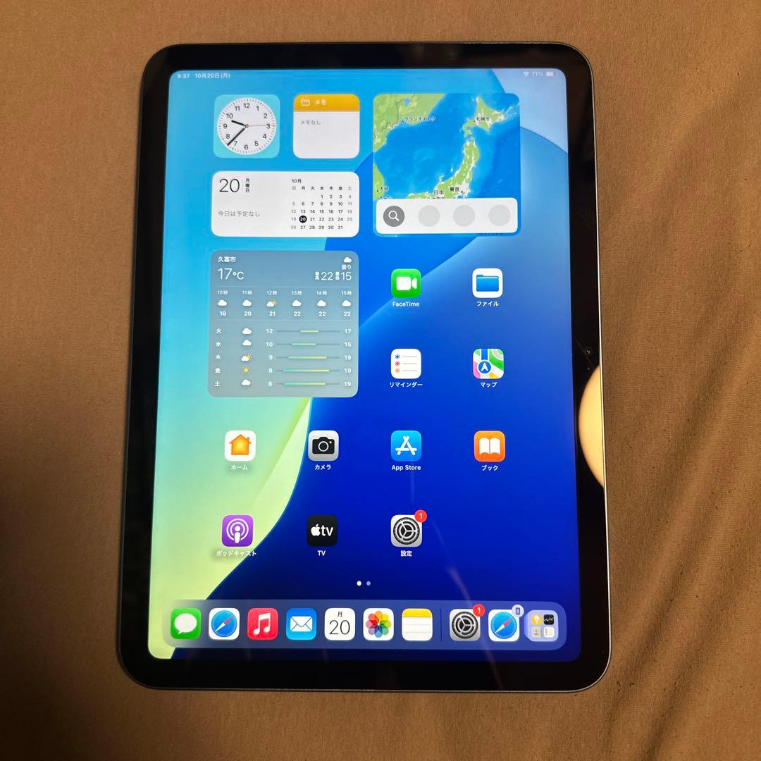 iPad 第10世代 64GB Wi-Fi バッテリー93% 3