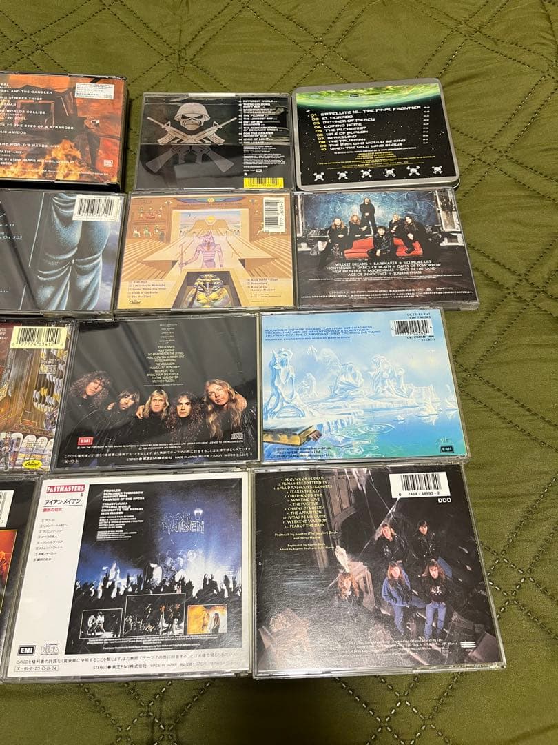アイアンメイデンCDコレクション 16[+被り1]枚セット