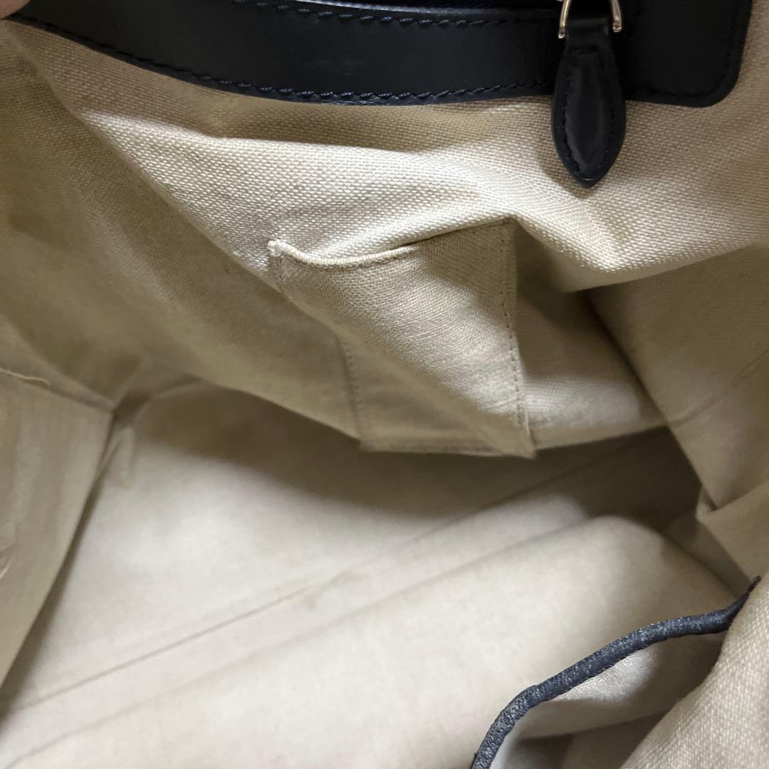 【ベルルッティ】トゥジュール スクリット アラベスク キャンバス　ランド