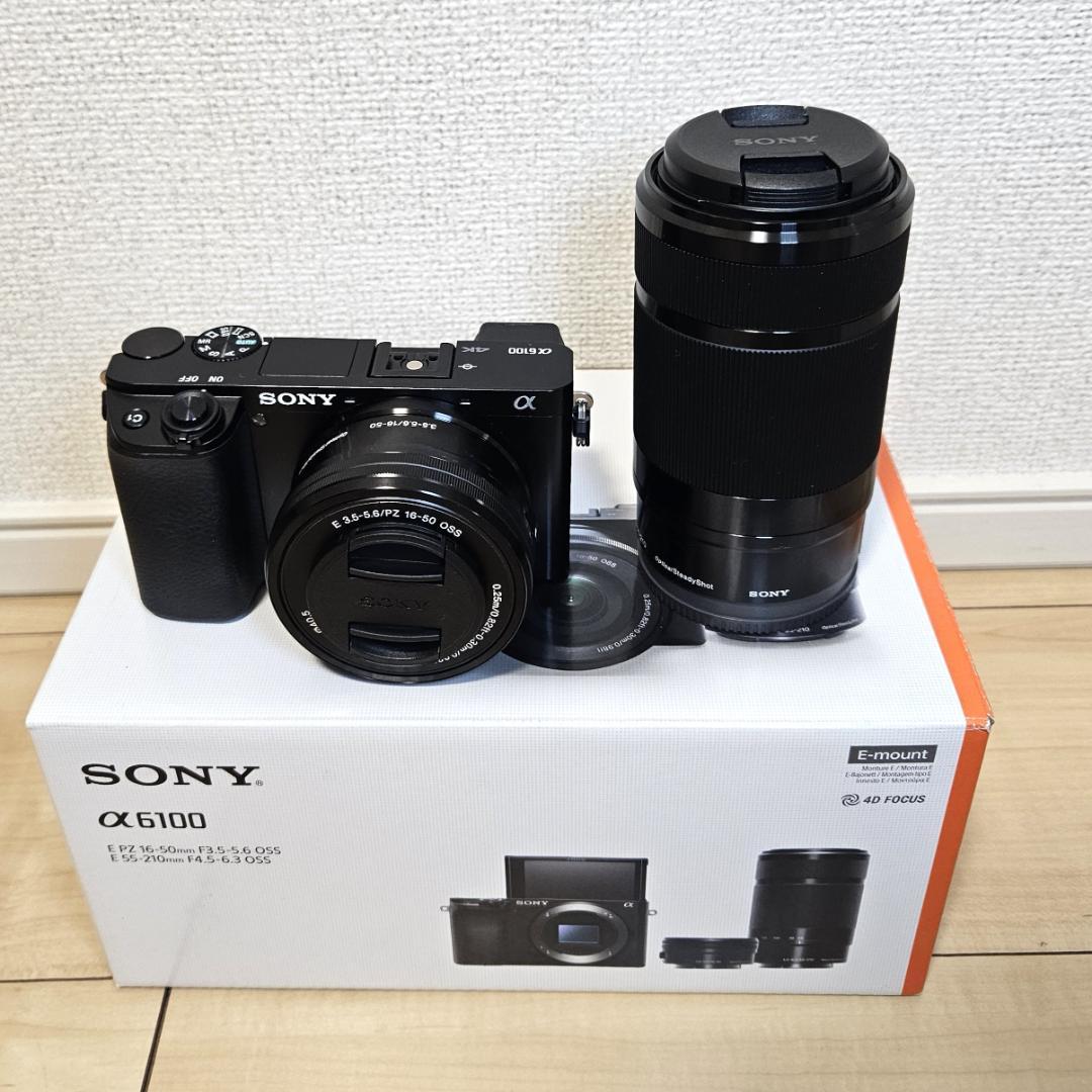ILCE-6100Y 新品級 保証有 未使用 SONY α6100 ダブルズーム