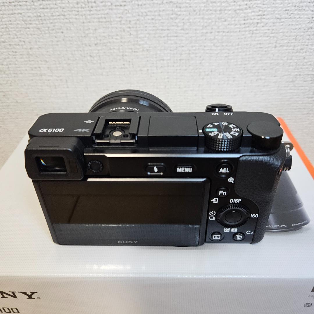 ILCE-6100Y 新品級 保証有 未使用 SONY α6100 ダブルズーム