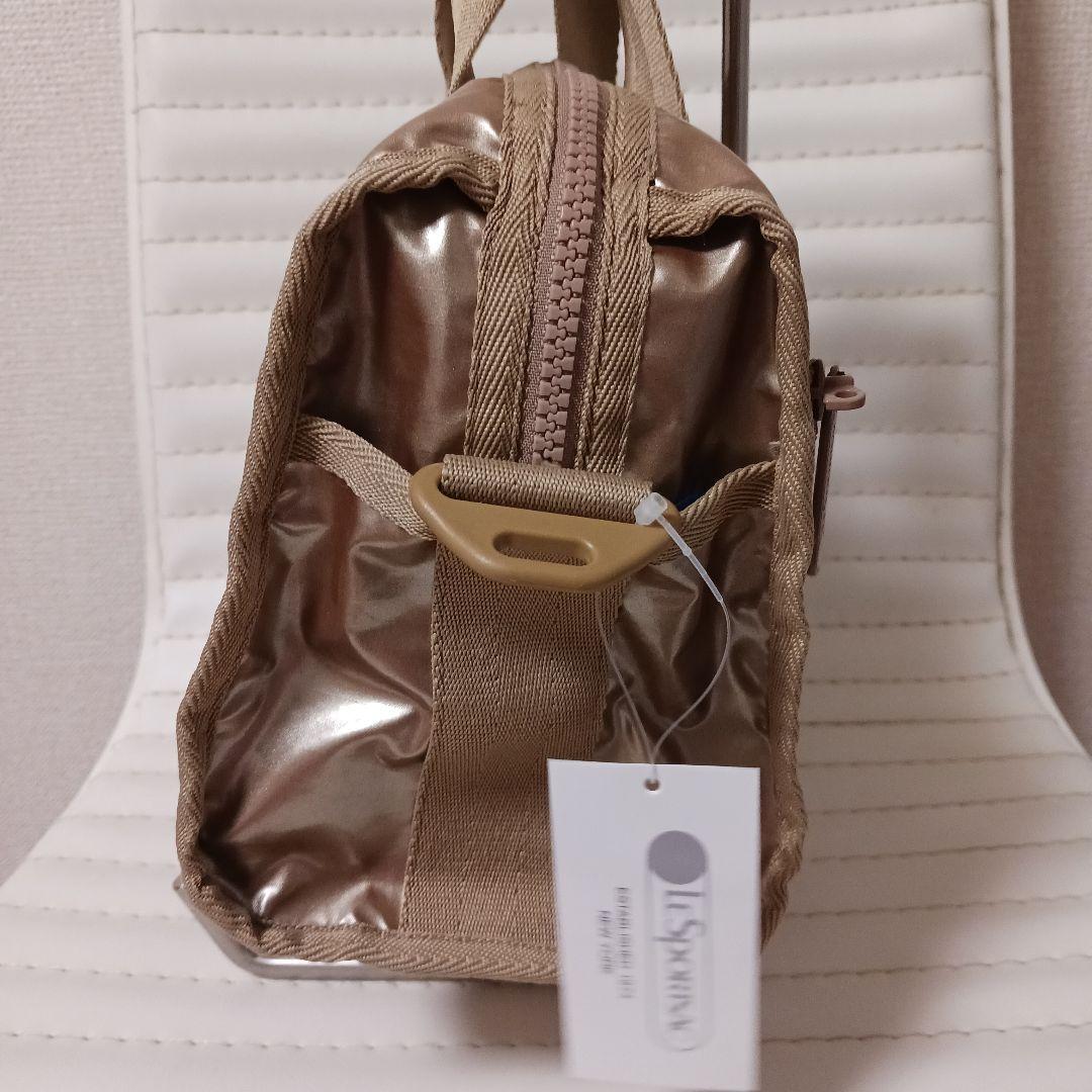 1743　レスポートサック　ひとりっぷ　ボストンバッグ　ゴールド　タグ付未使用