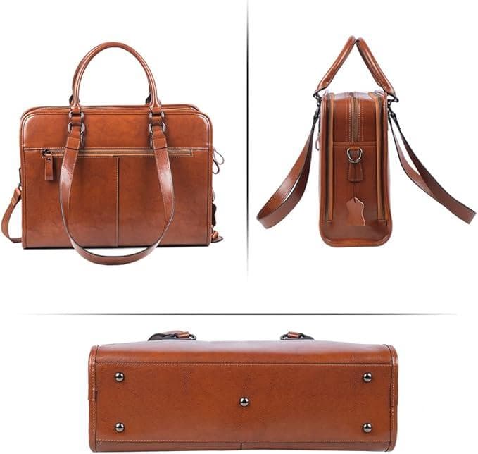 ビジネスバッグ ブラウン A4サイズ対応