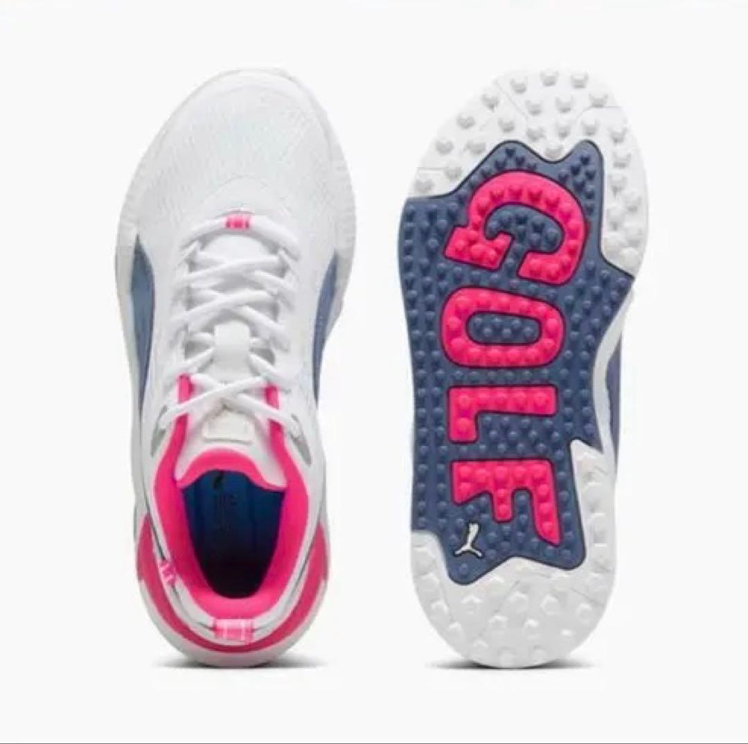 未使用プーマ（PUMA）ゴルフシューズ 2E スパイクレス GS-X EFEKT