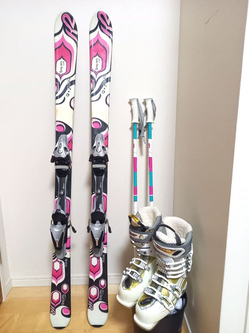 小柄な女性(ジュニアも)　スキーセット