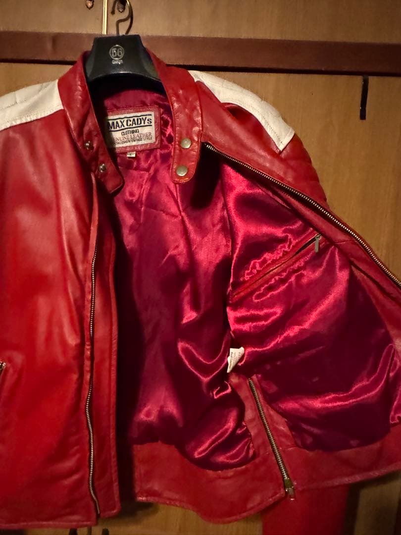 大*d様 レザー シングルライダースジャケット ファイトクラブ・メイヘム