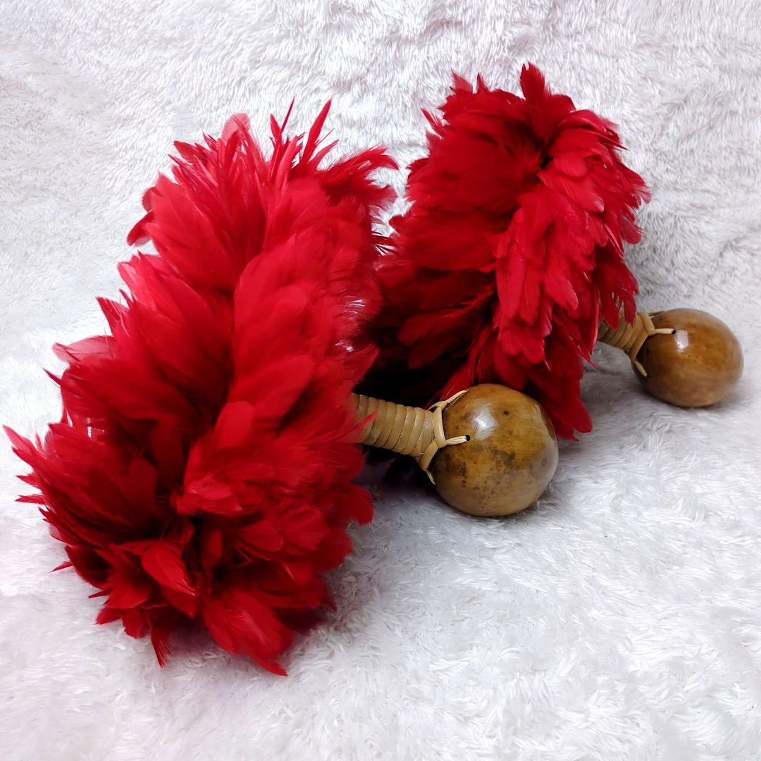 【良品】フラダンス　楽器　ウリウリ　2個ペア