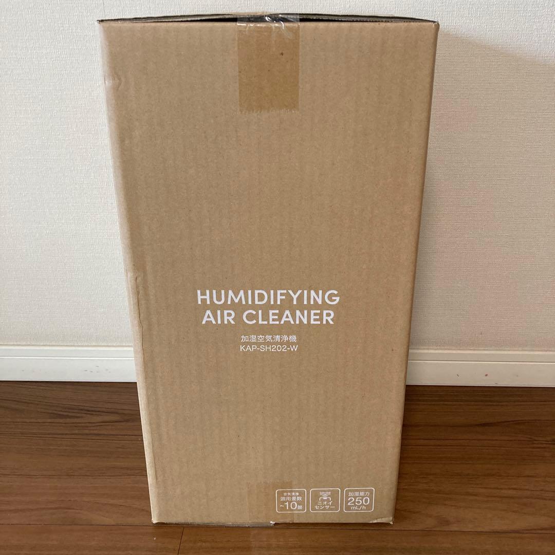 (新品・未開封) 加湿空気清浄機 KAP-SH202-W ホワイト