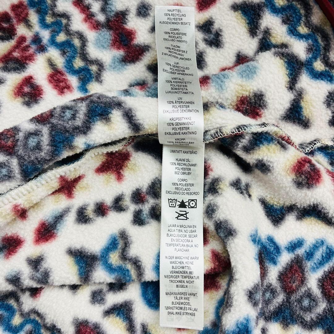 【希少デザイン】パタゴニア ⭐︎ シンチラスナップ 総柄フリースジャケット 即完