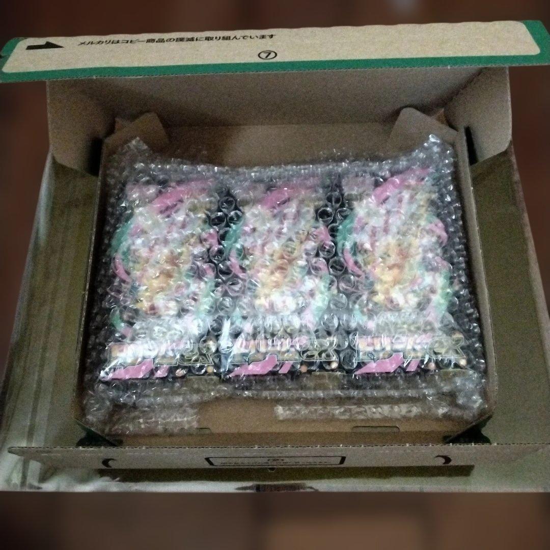 ポケモンカード MEGAドリームex 3BOXシュリンクなし　ペリペリ付き