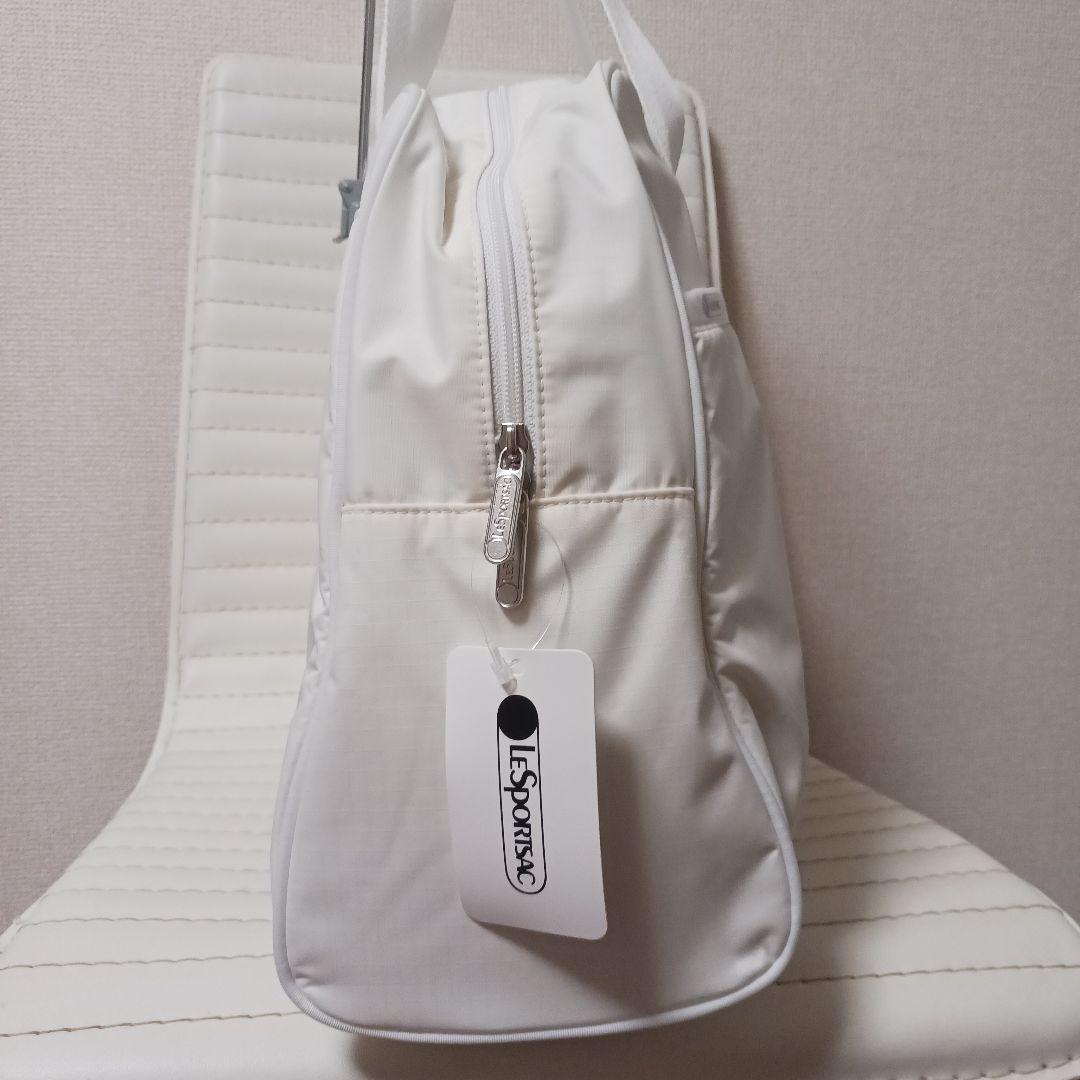 2561　レア　レスポートサック　スモールキャリーダッフル　メレンゲ　新品