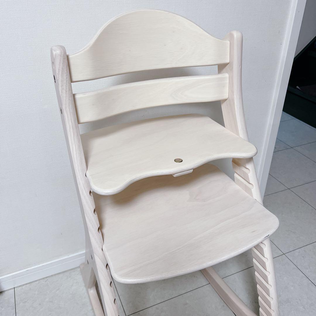 【未使用級】大和屋 yamatoya すくすくチェア スリムJ　ハイチェア