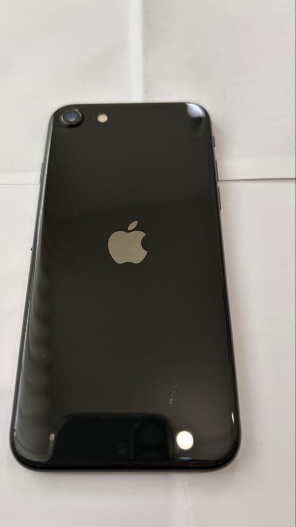 ジャンク iPhoneSE2 128GB 黒 MHGT3J/A 判定○ 反応不良