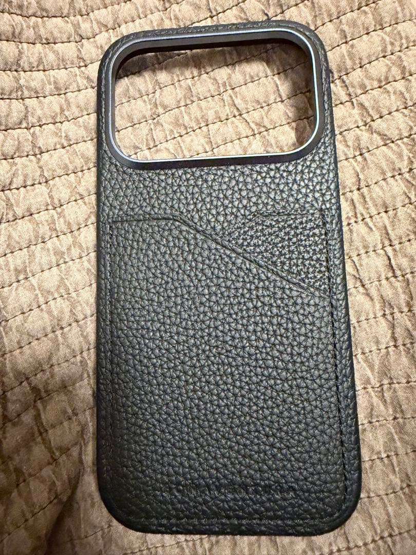 BONAVENTURA ブラック iPhone用ケース　17プロ