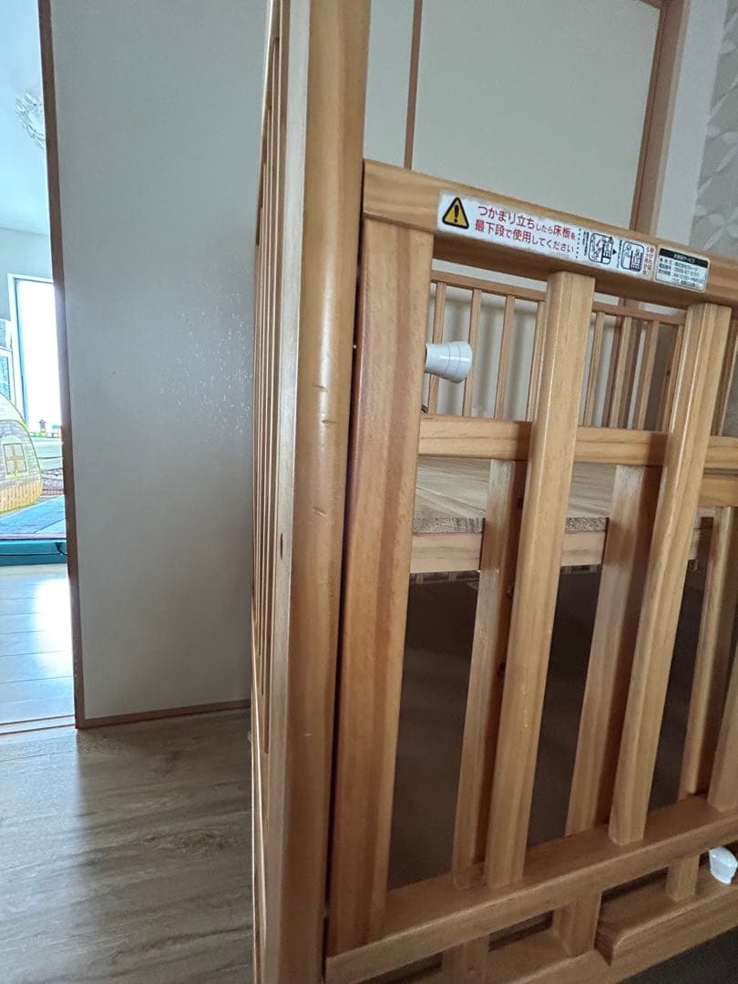 KATOJI木製ベビーベッド