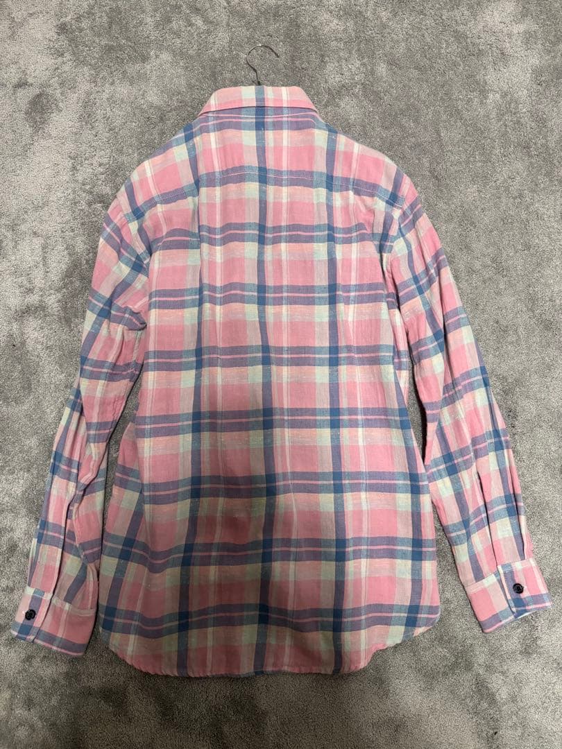 j*a様 SAINT LAURENT チェックシャツ