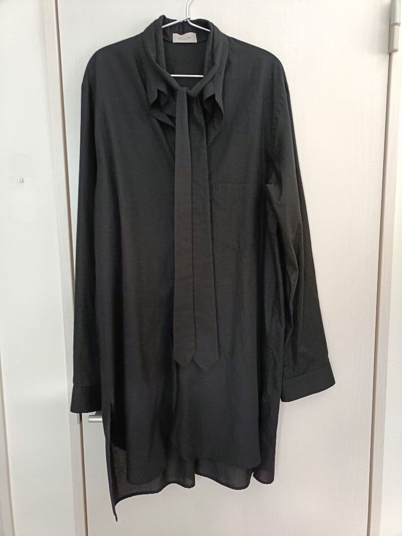 BED J.W. FORD　Bow Collar Shirts 2 BLACK