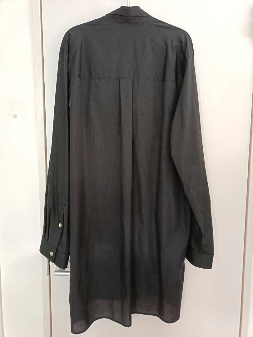 BED J.W. FORD　Bow Collar Shirts 2 BLACK