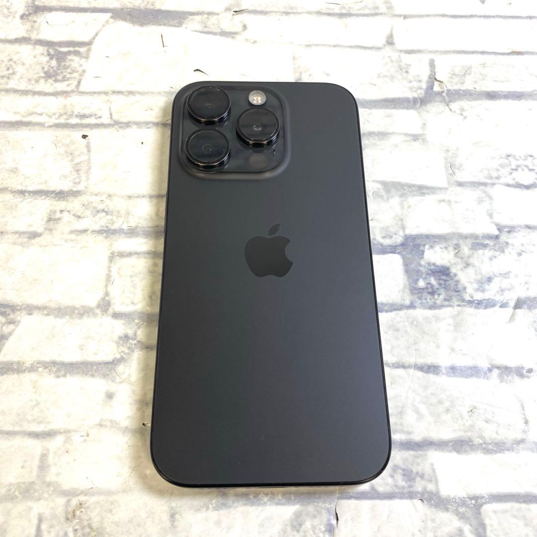 BT最大容量87%‼️iPhone 15 Proブラック256GB 本体美品
