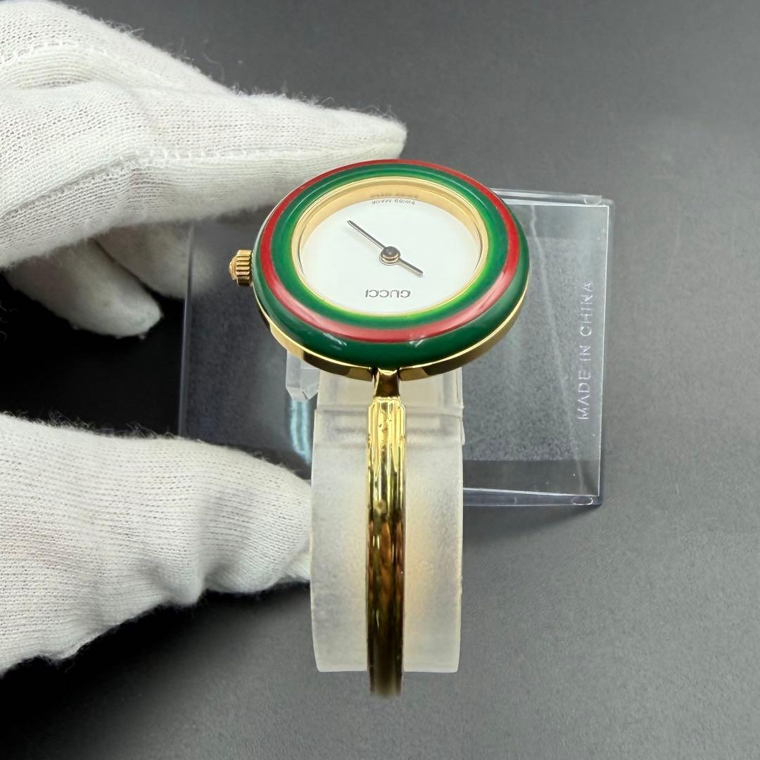 GUCCI / グッチ 11/12 チェンジベゼル 10色 ゴールド 腕時計