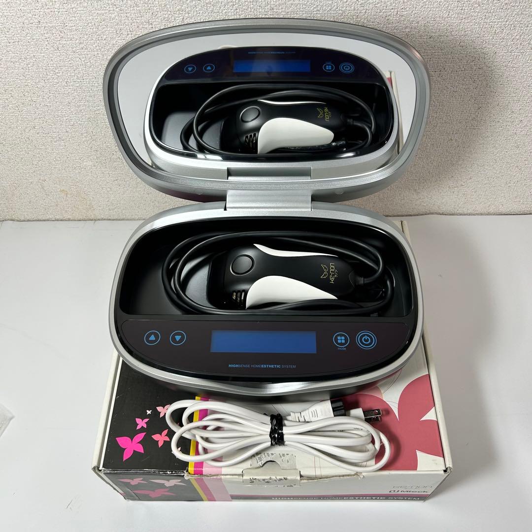 【美品】家庭用脱毛器ケノン Ver6.0 眉毛脱毛器付き マットブラック