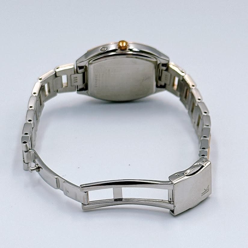 美品 セイコー ルキア 電波ソーラー レディース腕時計 ピンク トノー