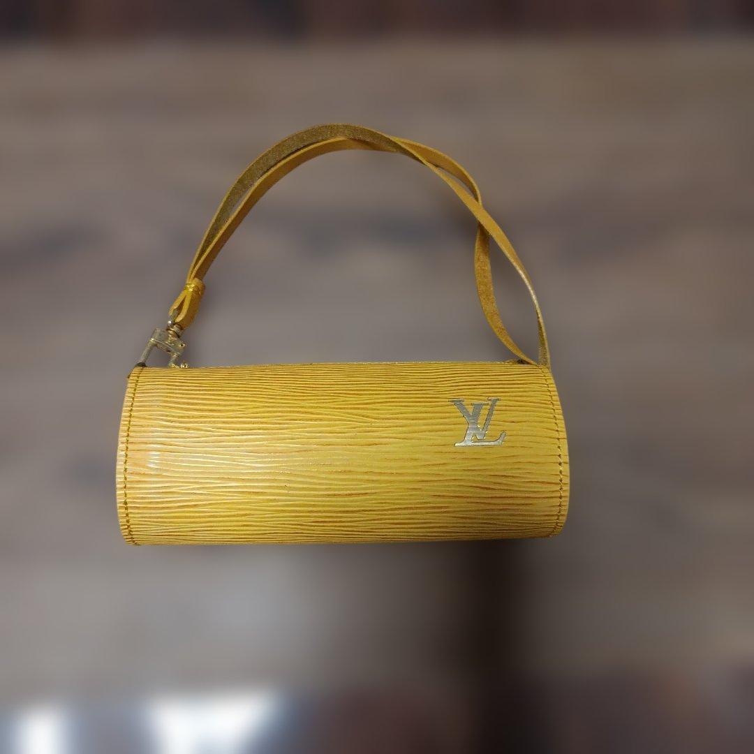 ルイ・ヴィトン エピ　イエローストライプポーチ