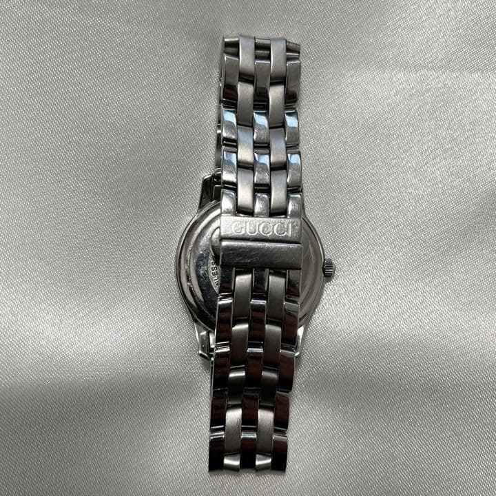 GUCCI グッチ 腕時計 アナログ 5500L シルバー クオーツ