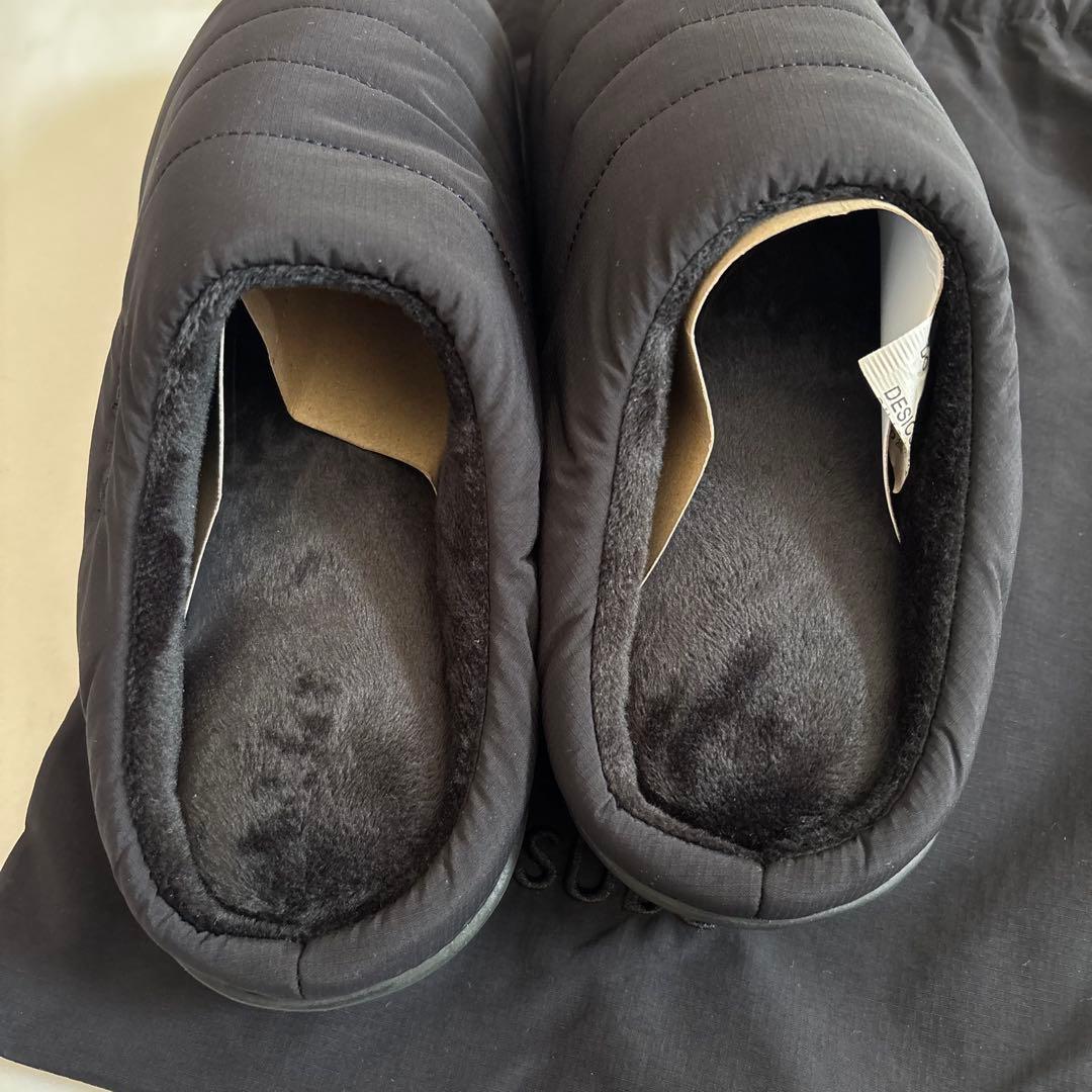 SUBU x A.P.C.キルティングサンダル A.P.Cオリジナル巾着付き