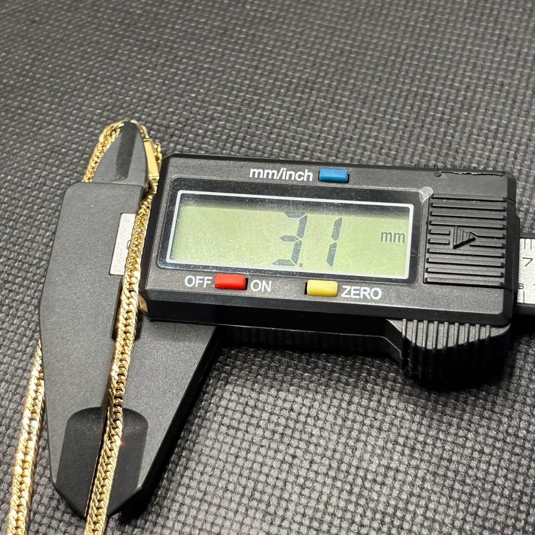 K18 喜平 KIHEI アンクレット 6.2g 8面トリプル