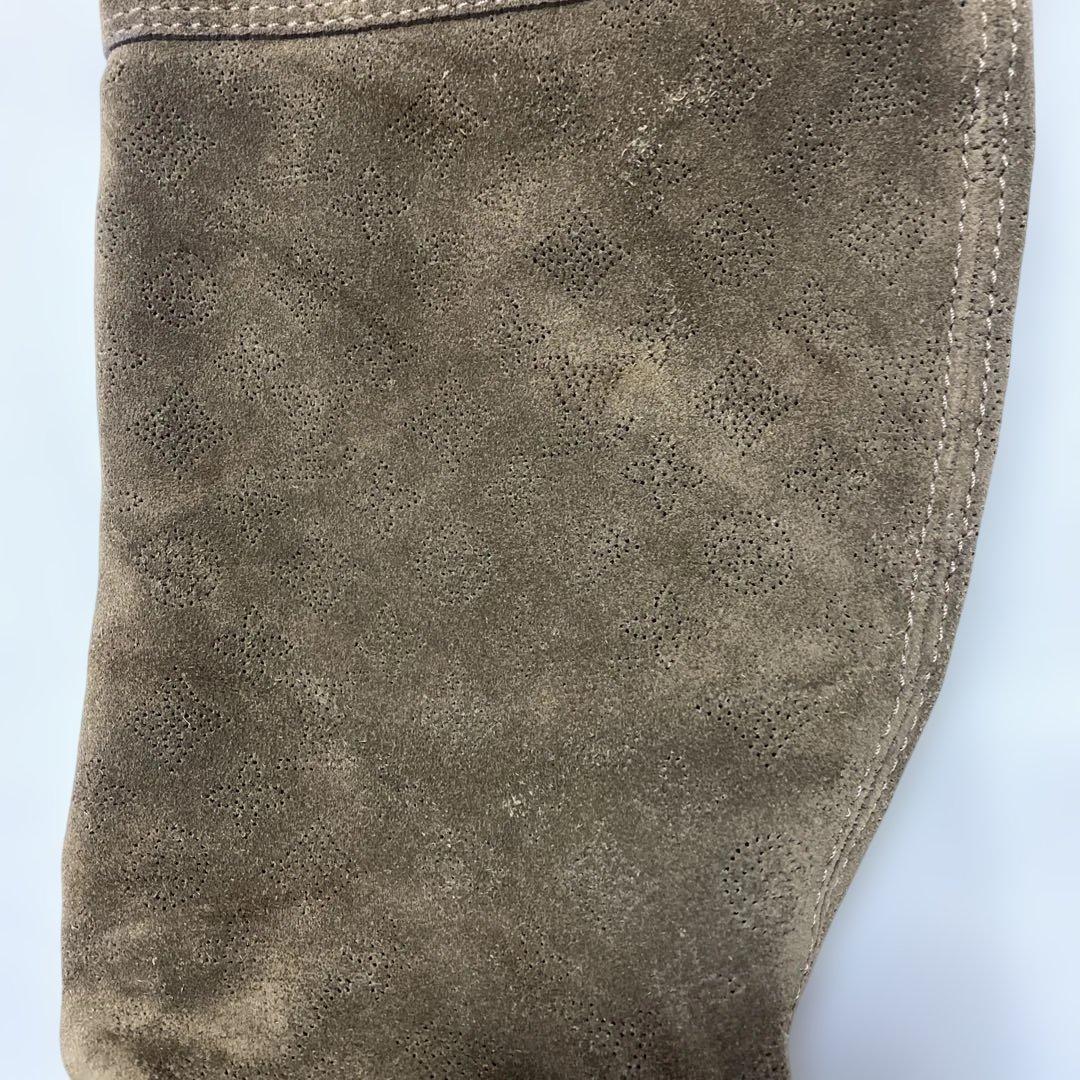 お値下げ❗️LOUIS VUITTON スエード マヒナロングブーツ