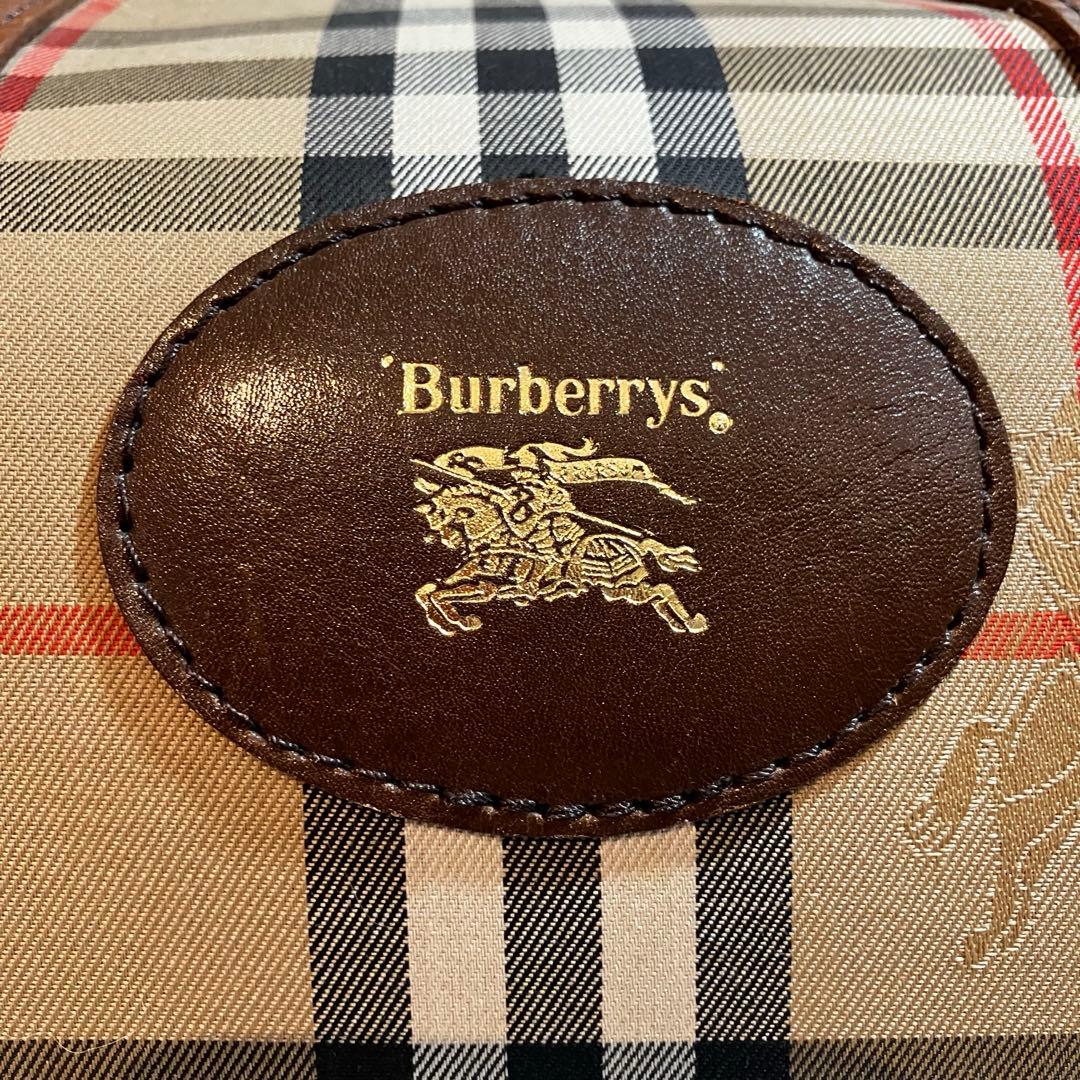 P*e様 Burberry バーバリー　ノバチェック シャドウホース　ボストンバ