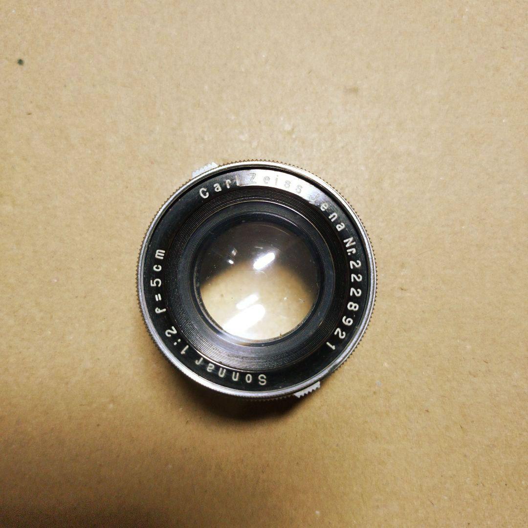 Contax　レンジファインダーカメラ Sonnar 50mm f/1:2付き