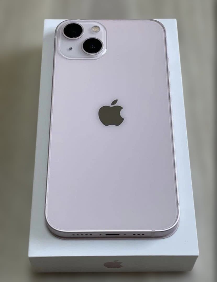 【新品同様】iPhone 13 ピンク　512GB SIMフリー
