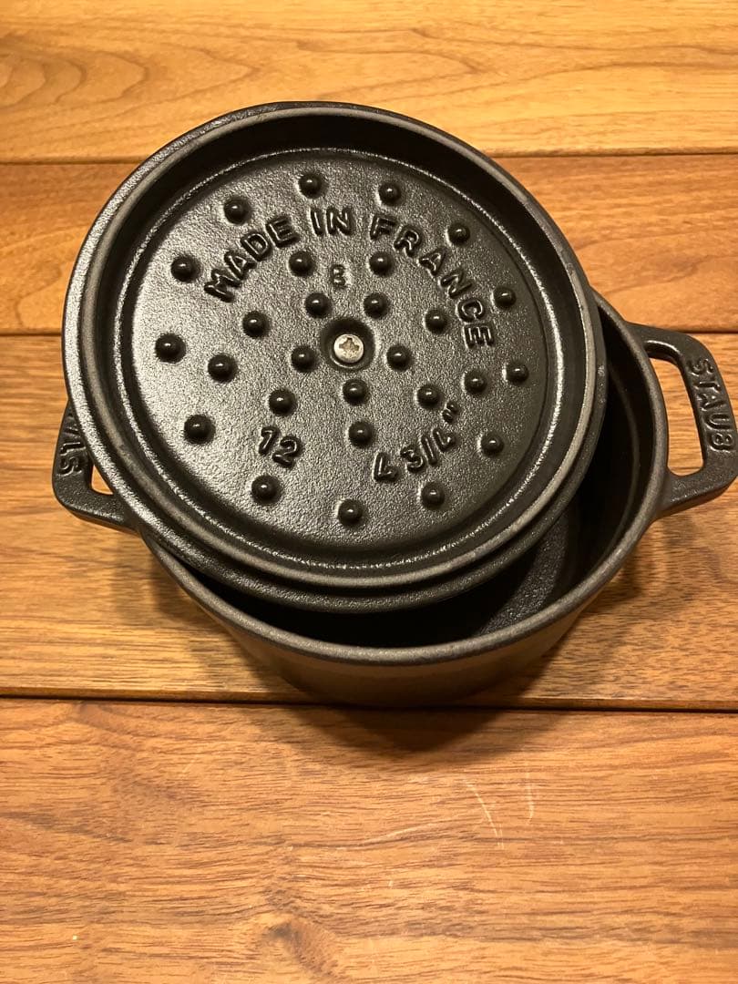 STAUB ストウブ LA COCOTTE ピコ ココット12㎝ ブラック