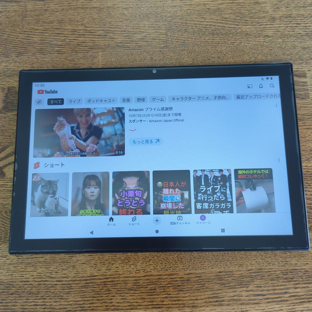 aiwa JA2-TBA1002 10インチ Androidタブレット