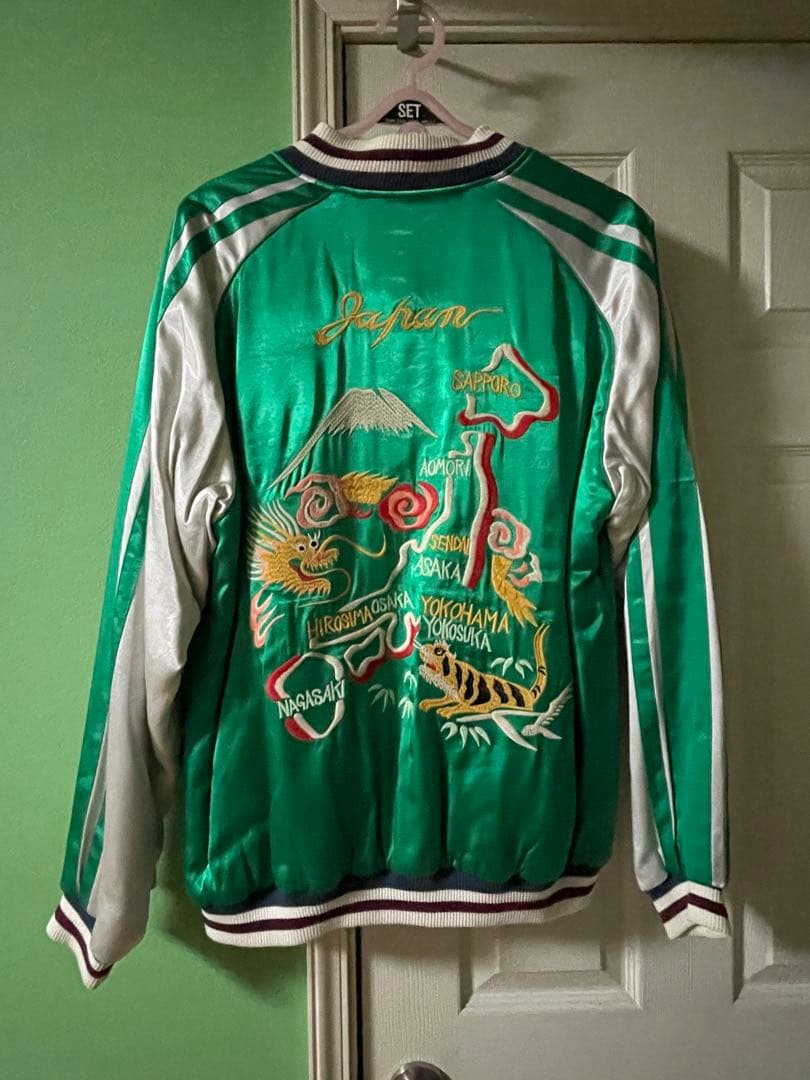 Houston スカジャン ドラゴン 虎