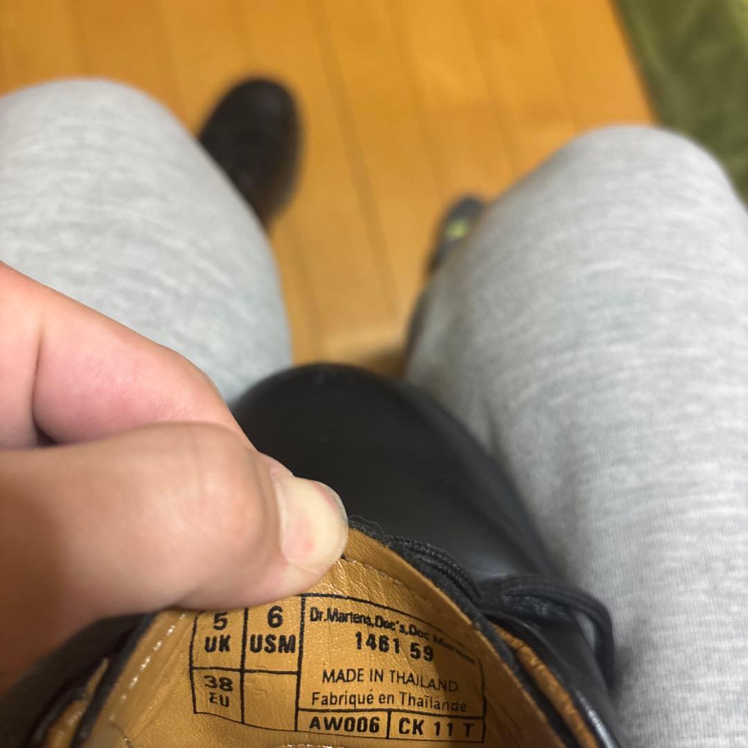 Dr.Martens ドクタマーチン 3ホール ローファー sizeEU38