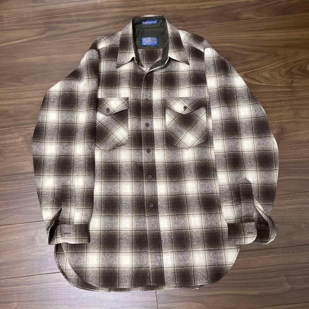 pendleton オンブレ　シャツ
