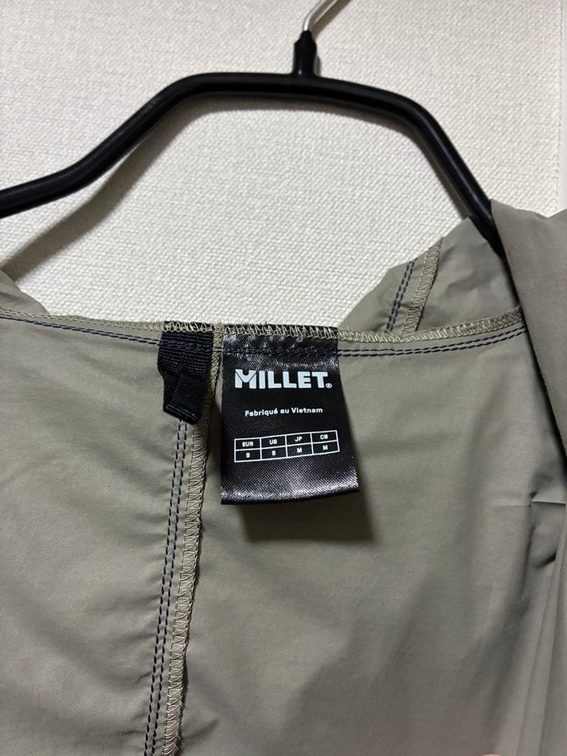 【美品】【定価の60%off】MILLET ブリーズバリアⅡ ドリテ M