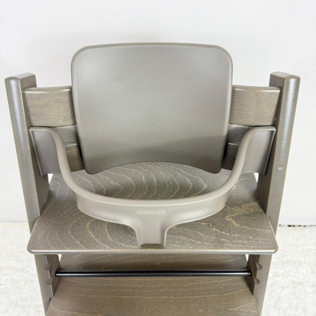 「極美品」 STOKKE ストッケ　トリップトラップ　ヘイジーグレー　シリアル5
