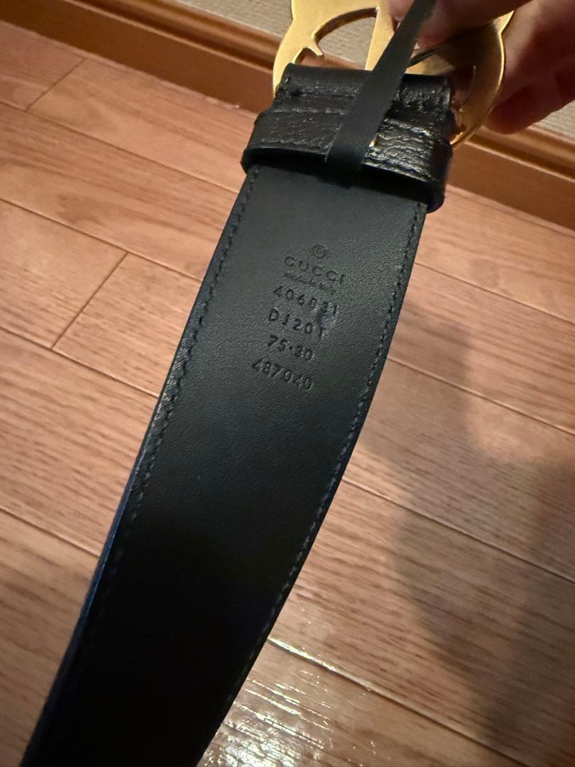 GUCCI ダブルGバックル ベルト