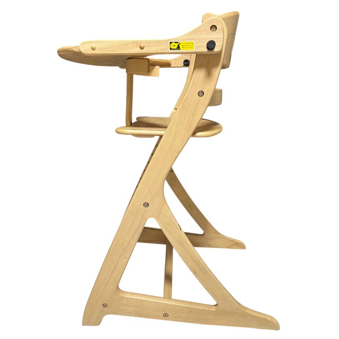 【美品】 すくすくチェアプラス テーブル付　ガード付 1501 NA 大和屋