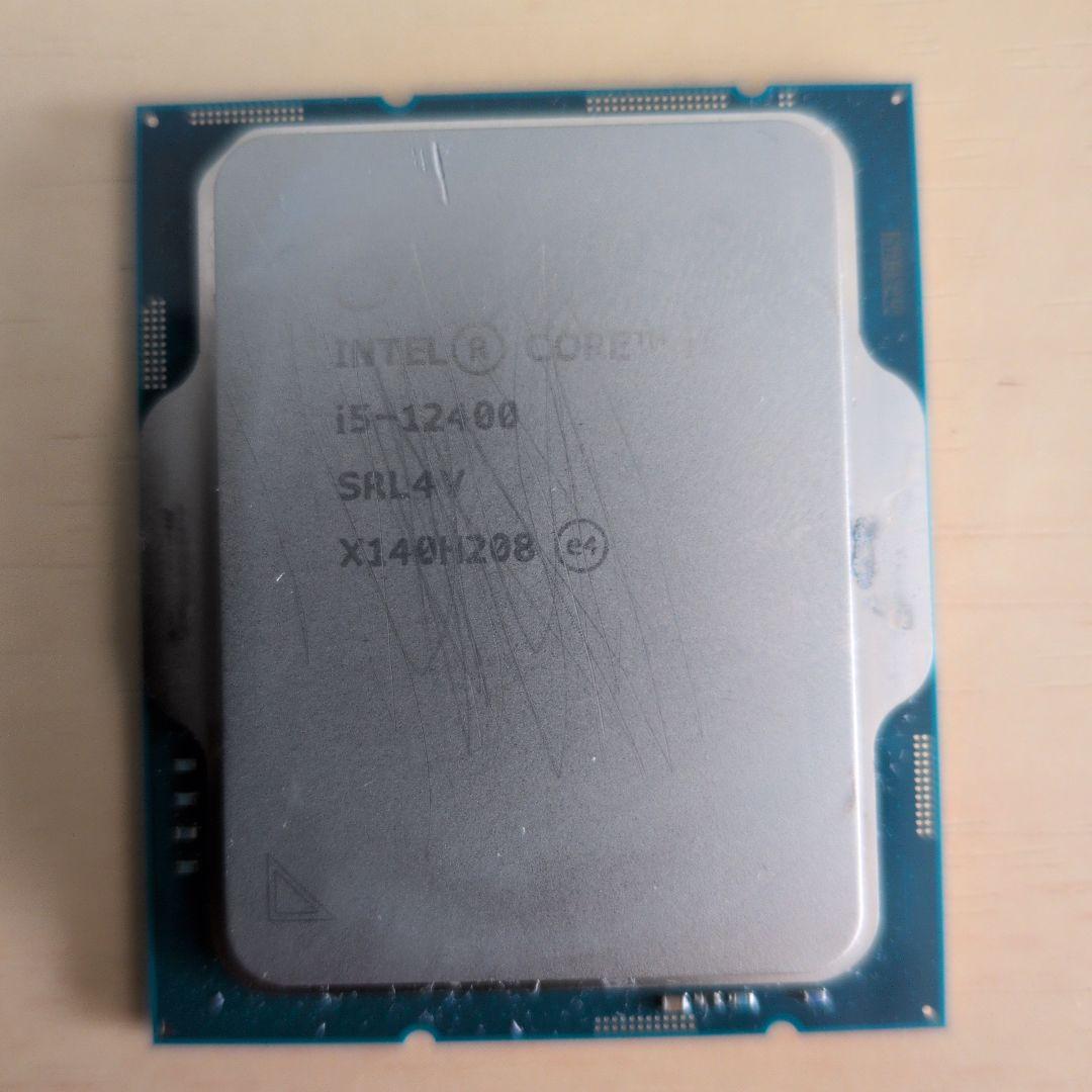 Intel Core i5-12400 動作確認済み