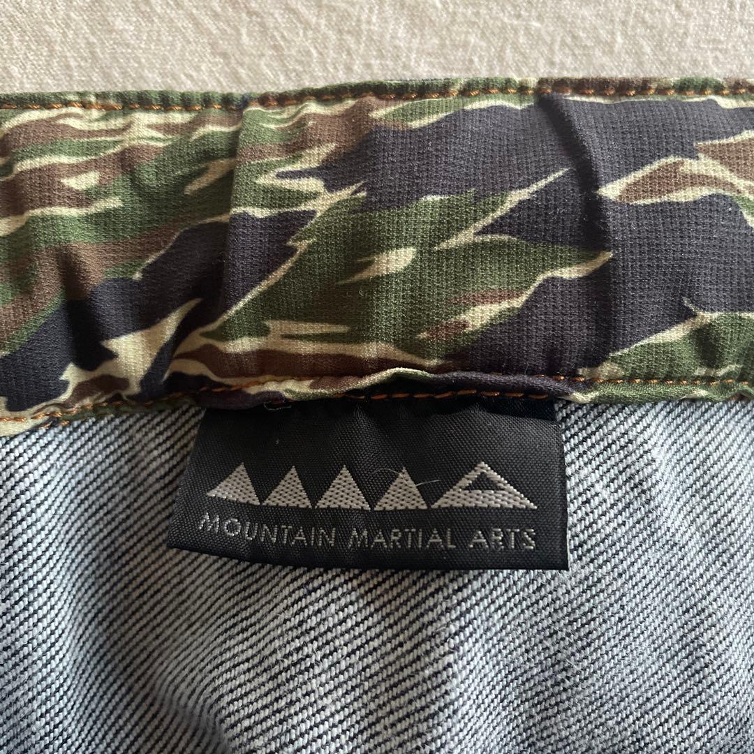 MOUNTAIN MARTIAL ARTS カーゴパンツジーンズ　ダークブルー