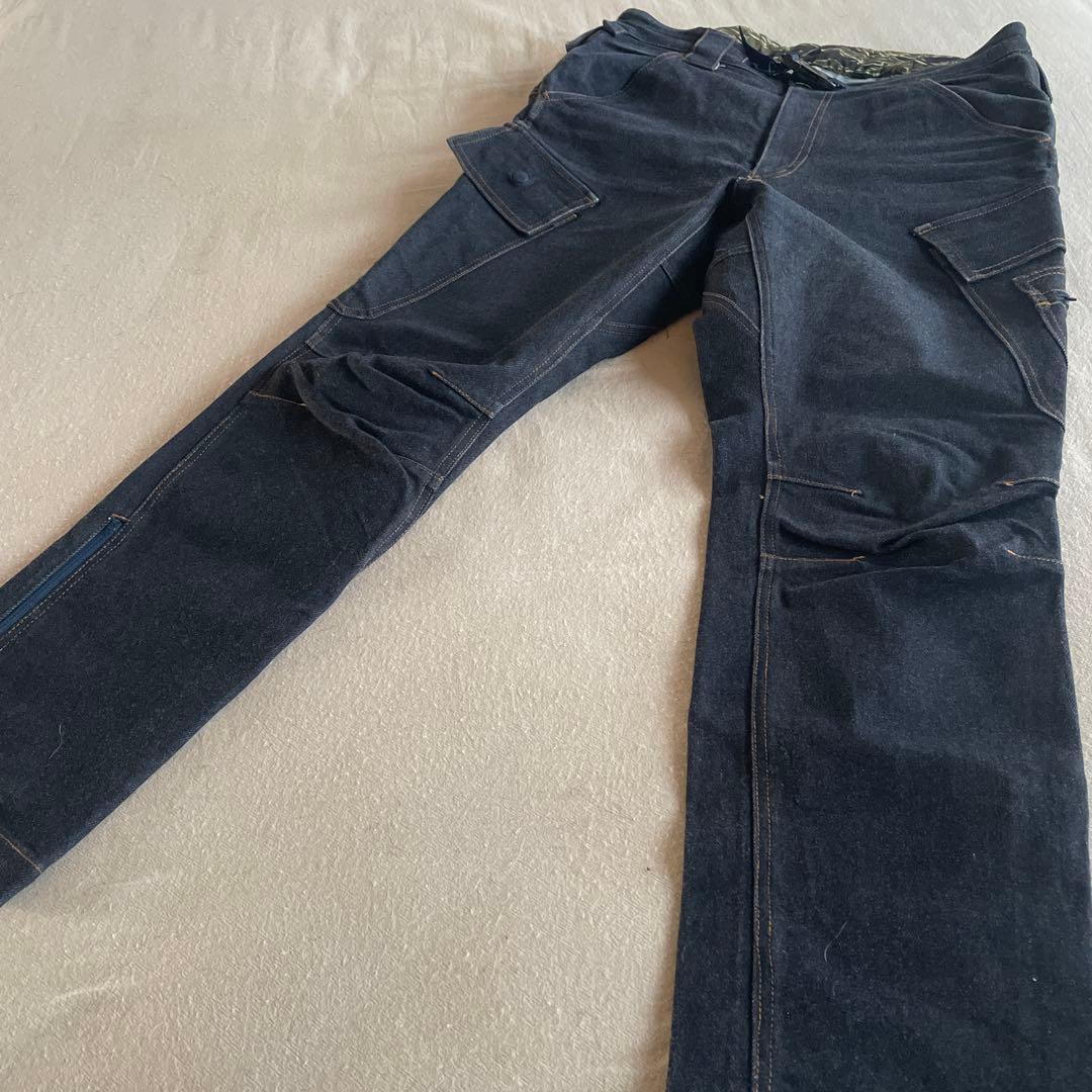 MOUNTAIN MARTIAL ARTS カーゴパンツジーンズ　ダークブルー